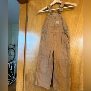 Carhartt overalls (kids) - excellent used condition - size 5T - camel colour